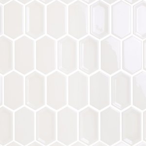 CRAYON WHITE GLOS 38X76X8
