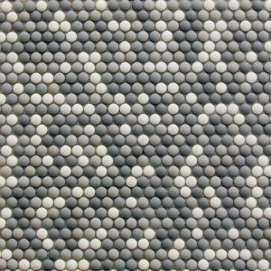 ПЛИТКА ДЕКОРАТИВНАЯ СТЕКЛЯННАЯ PIXEL MIST/ПИКСЕЛЬ ДЫМЧАТЫЙ D12*6 325*318