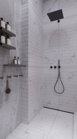 BHB-3001 BASCONI HOME ARISTON WHITE
