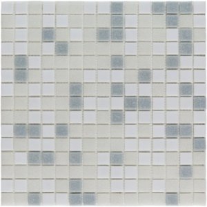 ПЛИТКА ДЕКОРАТИВНАЯ СТЕКЛЯННАЯ AQUA 400/ВОДА 400 4*20*20 327*327 БУМАГА